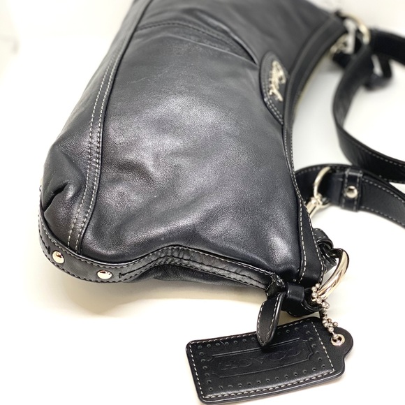 Coach💥VINTAGE~RARE~LIMITED EDITION💥Park Leather EW Duffle Bag F19729 - Picture 7 of 13